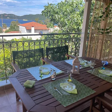 Oak Tree, Sea View Apartment, Karavomylos, Cephalonia Apartman